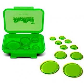 SlapKlatz Pro Alien Green 12-Piece Drum Dampers