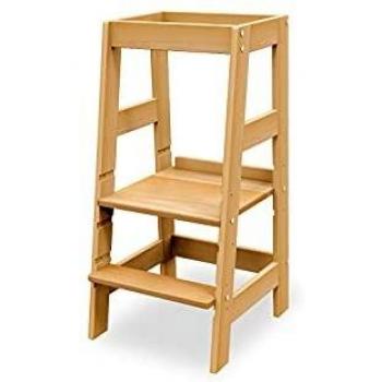 Torre de Aprendizaje Fino Natur Madera Sin Tratar - Pinolino
