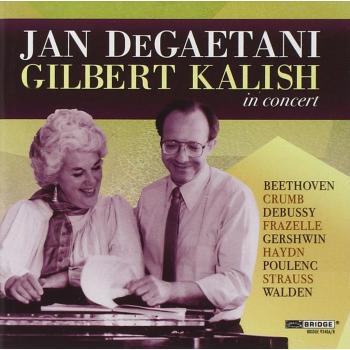 Jan Degaetani And Gilbert Kalish In Concert