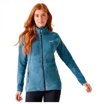 Regatta Women's Lakara Full Zip Fluffy Fleece Jacket in Coronet Blue