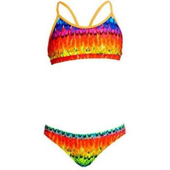 Bikini Racerback Funkita para Niñas - Dos Piezas Wing It (Talla AUS 10/152)