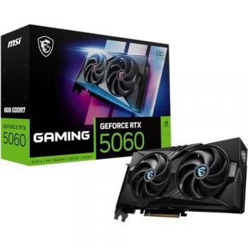 Tarjeta Gráfica MSI GeForce RTX 5060 Gaming OC 8GB GDDR7 DLSS4 HDMI/DP