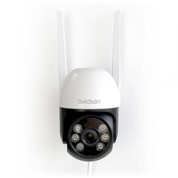 Cámara WiFi 2K Exterior Motorizada HomeCam PTZ con Visión Nocturna a Color y Sirena Integrada