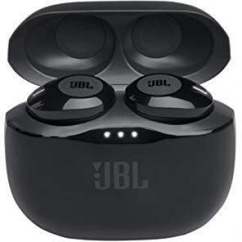 JBL Tune 120 - Auriculares inalámbricos con Bluetooth y JBL Pure Bass Sound, 16 h de música continua