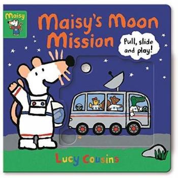 Misión Lunar de Maisy: ¡Tira, Desliza y Juega! Libro Interactivo