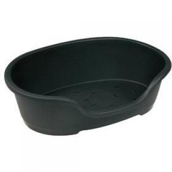 Cama para Perros Domus Plástica Negra 80/92 cm