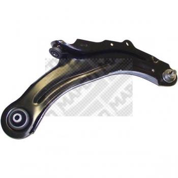 MAPCO Control Arm 49128 - Barra oscilante de suspensión de ruedas, fabricada en acero, diseñada para mejorar la estabilidad y el manejo del vehículo, compatible con varios modelos de automóviles, incluye todos los componentes necesarios para la instal