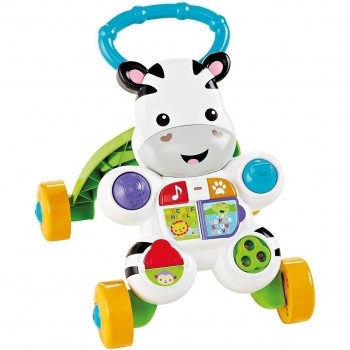 Andador Musical Cebra Parlanchina Primeros Pasos de Fisher-Price