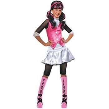 Disfraz Infantil Luxe Draculaura Monster High - Talla 5-7 Años