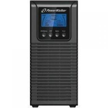 UPS PowerWalker VFI 1000 TGS Doble Conversión (en línea) 1000VA, 900W, 3 Salidas IEC, USB/RS-232, LCD, Torre, EPO