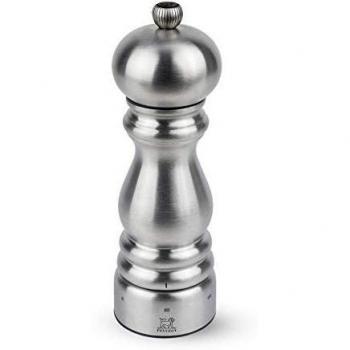 Peugeot Molino de Pimienta, Acero Inoxidable, 18 cm, Metal, Metalizado, 5.7x5.7x18 cm