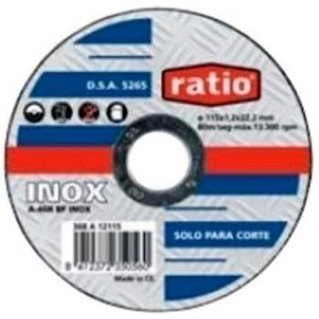 Ratio 368A16180 - Disco Abrasivo 178X1,6Mm Inoxidable Ratio