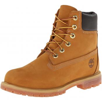 Timberland Women's 6-Inch Premium Waterproof Boots in Wheat Nubuck - Size 35.5