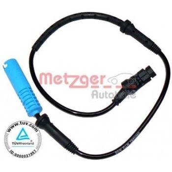 Sensor de Rueda ABS Metzger 0900282 para BMW 7er E38 - Sensor de Revoluciones del Eje Delantero, Tipo Hall