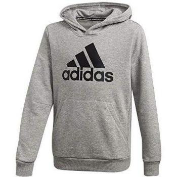 adidas Yb Mh Bos Po Sudadera, Niños, brgrin/Negro, 152