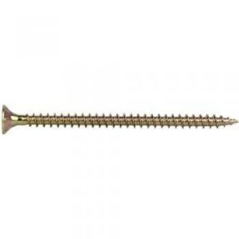 Tornillo para aglomerado DIN-7505A M6x140mm, cabeza avellanada pozidrive, caja de 200 unidades