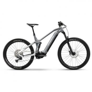 Bicicleta Eléctrica de Montaña Haibike AllMtn 3 2024 - Doble Suspensión, 720Wh, Color Coffee/Green/Blue, Talla S