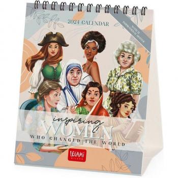 Calendario de mesa Inspiring Women Legami 2024