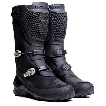 Dainese Botas de Carretera Seeker Goretex® - Botas de moto, color negro, talla 42, impermeables gracias a la tecnología Gore-Tex®, diseño ergonómico para mayor comodidad y protección en carretera