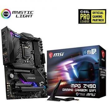 PLACA BASE 1200 MSI MPG Z490 GAMING CARBON WIFI