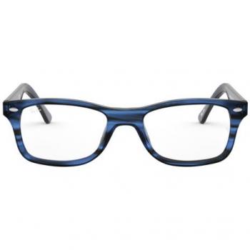Ray-Ban RX5228 Highstreet 8053 Men's Eyeglasses Blue Size 53 - Frame Only - Blue Light Block Available