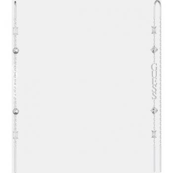 Pendientes Guess Crazy Earrings de acero y cristales