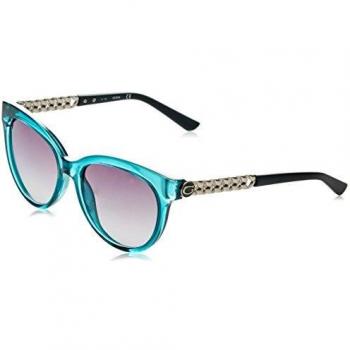 Guess Women's Blue Frame Sunglasses GF6004-5692B, One Size