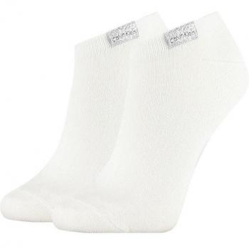 Calvin Klein Calcetines Patch 2 Pairs Blanco