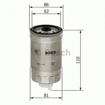 Bosch N2011 - Filtro diésel para vehículos