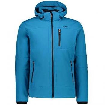 CMP 3a01787n - Chaqueta con capucha y cremallera para hombre, Q1/2020., Hombre, color Ottanio., tamaño 60