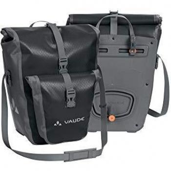 Vaude Aqua Back Plus Waterproof Rear Bike Panniers - 51L Capacity, Black