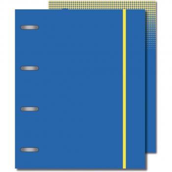 Carpeta con Recambio A4 80 Hojas Frost Azul