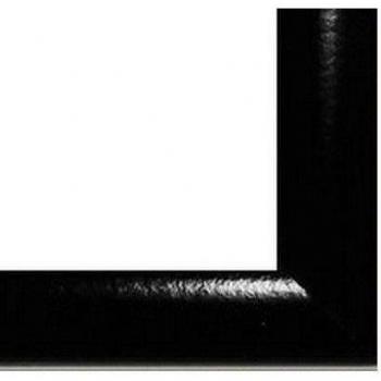 Pisa MDF marco para cuadros y pósteres 59x100 cm 100x59 cm Color selecionado: negro brillante Con vidrio acrílico antireflejo