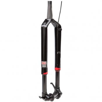 RockShox RS1 ACS Solo Air 120 Predictive Steering Accelerator X-Loc Remote Right Carbon Steerer - Repuesto de Ciclismo, Color Negro, Talla 29