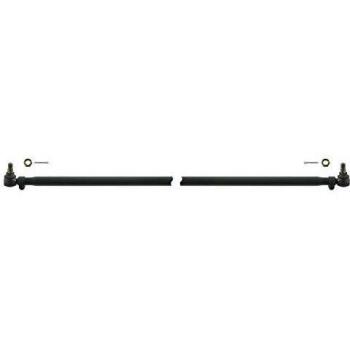 febi bilstein 28408 Tie Rod with castle nuts and cotter pins, pack of one