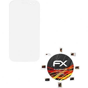 3 x atFoliX Protector Película GoClever Fone 450Q Lámina Protectora - FX-Antireflex-HD Antirreflejo para pantallas de alta resolución