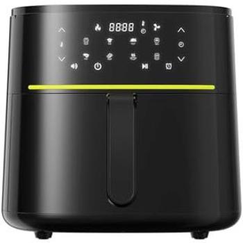 Freidora de Aire Bergner Xtra 6L 1500W con 8 Programas, Color Negro