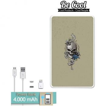 Becool® - Batería Externa Power Bank 4000 mah + Gratis 1 cable USB-MicroUsb