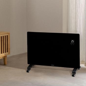 Calefactor Eléctrico de Cristal WARM CRYSTAL 2000W con WiFi y Pantalla LED Táctil