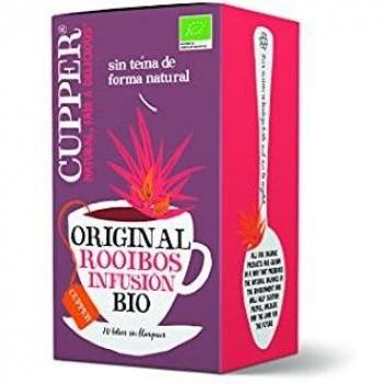 CUPPER Bolsitas de Té Infusión Rooibos, 20 Bolsas