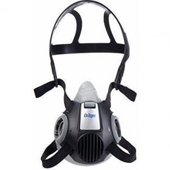 Dräger X-plore 3300 semimáscara | Talla S | Respirador Reutilizable de filtros de Bayoneta reemplazables