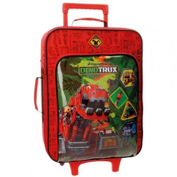 Dinotrux Equipaje Infantil, 46 cm, 26 Litros, Rojo