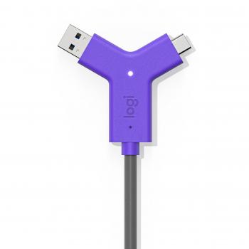 Cable USB Logitech Swytch - Conexión Estable y Compatible con Varios Dispositivos