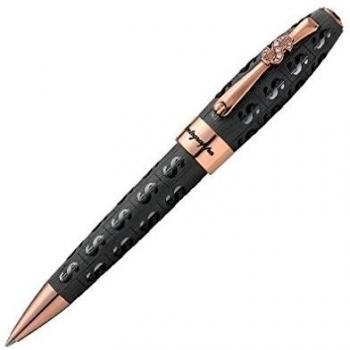 Montegrappa Fortuna Cash Ruthenium Palladium 18k RoseGold Ballpoint Pen ISADCBRC