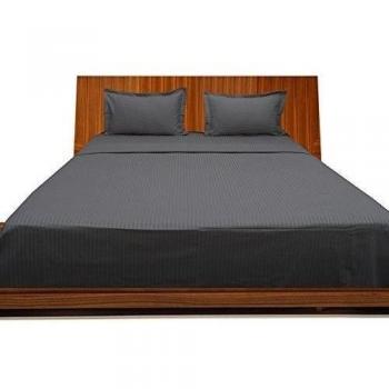 Calidad de primera - 200-de percale de-de ropa de cama algodón egipcio de cama de matrimonio 76,2 cm patrones de costura para chaquetas con bolsillo matrimonio pequeña, diseño de elefante gris/gris diseño de rayas, 200TC 100% algodón juego para cama 