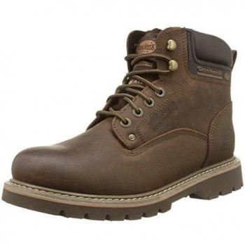 Botines Dockers Tipo Militar - Marrón Chocolate