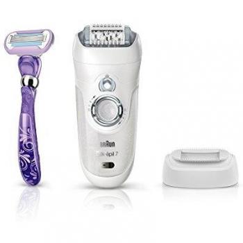 Braun regalo - Depiladora inalámbrica con tecnología Wet/Dry + Afeitadora sistema de Epilation para mujer