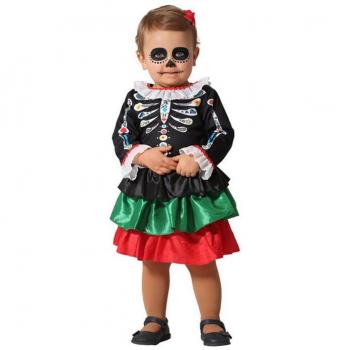 Disfraz de Catrina para bebé y niña