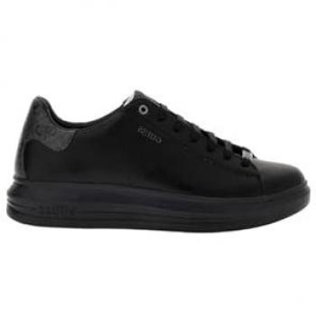 Guess Vibo Black Low-Top Trainers for Men, Size 9 US (EU 42)