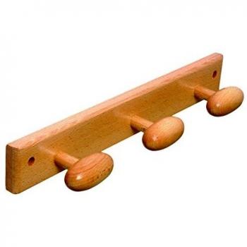 Brinox Perchero, Roble, 38x5.5x7.6 cm